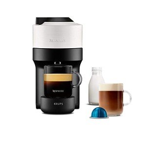 Nespresso Vertuo Pop Coffee Pod Machine - Coconut White