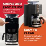 Programmable Bean to Cup Coffee Maker & Grinder
