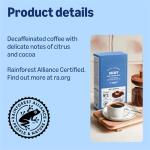 Amazon Decaf Light Roast Ground Coffee, 1kg