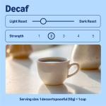 Amazon Decaf Light Roast Ground Coffee, 1kg
