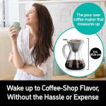 Coffee Gator Pour Over Brewer with Stainless Steel Filter