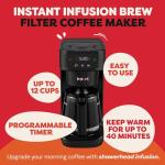 Programmable Automatic Coffee Maker with Glass Carafe