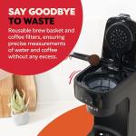 Programmable Automatic Coffee Maker with Glass Carafe