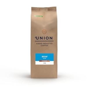 Union Coffee Natural Decaf Beans - 1kg Pack