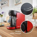 Bosch Tassimo Finesse 1400W Coffee Machine - Red