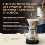 Edesia Espresso Cone Coffee Filters - 300 Pack