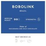Brazil Bobolink Light Roast Coffee Beans - 1kg