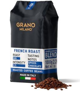 Milano 1kg French Roast Robusta Coffee Beans
