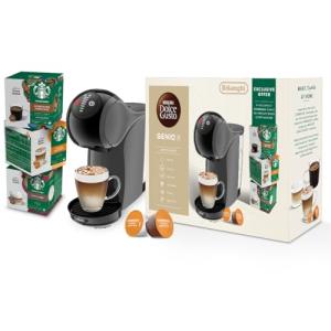 De'Longhi Genio S Capsule Coffee Machine Bundle