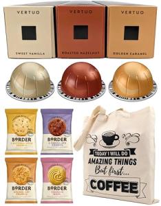 Nespresso Barista Creations Coffee Pods Bundle with Biscuits