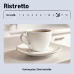 Ristretto Aluminium Coffee Capsules for Nespresso, 100 Count