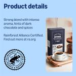 Amazon Intenso Medium Roast Coffee, 1kg – 4 Packs