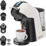 5-in-1 Espresso Coffee Machine for Pods & Grounds