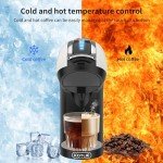 5-in-1 Espresso Coffee Machine for Pods & Grounds