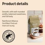 Amazon Café Natural Whole Bean Coffee, 1kg