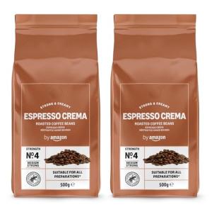 Natural Espresso Crema Coffee Beans - 500g Pack