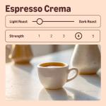 Natural Espresso Crema Coffee Beans - 500g Pack