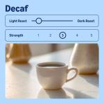 Decaffeinated Light Roast Coffee Beans, 2 Kg
