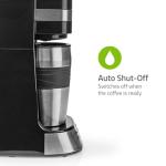NEDIS Single Serve Coffee Maker with Travel Mug