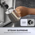 Daewoo Compact Espresso Machine with Steam Wand