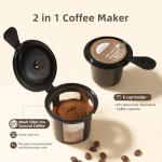 Versatile Single Serve K Cup Coffee Maker