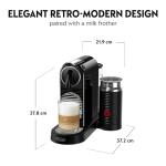 Nespresso Citiz Coffee Machine with Aeroccino Frother
