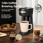 Versatile Single Serve K Cup Coffee Maker