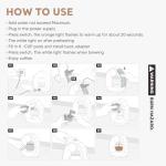 Benfuchen Mini Single Serve Coffee Maker, Grey