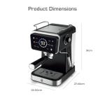 Swan Digital Espresso Machine with Milk Frother