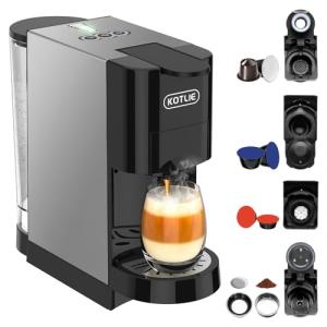 5-in-1 Espresso Coffee Machine for Every Pod