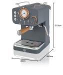 Swan Nordic Espresso Machine with Milk Frother