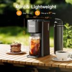 Single Serve Coffee Maker for Hot and Iced Brew