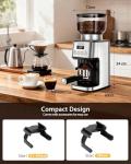 Aigostar Electric Conical Burr Coffee Grinder