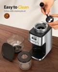 Aigostar Electric Conical Burr Coffee Grinder