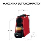 Nespresso Essenza EN85 Coffee Maker - Red