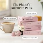 Variety Blend Coffee Pods - 60 Compostable Capsules