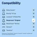 Espresso Decaf Aluminium Coffee Pods for Nespresso