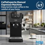 Beko CaffeExperto Manual Espresso Machine with Frother