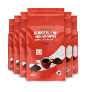 Amazon Classic Ground Coffee, Medium Roast, 1.36kg