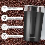 Aigostar Electric Coffee Grinder with Stainless Steel Blades