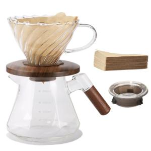 Lalord 600ml Pour Over Coffee Maker Set