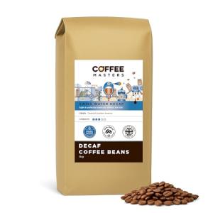 Swiss Water Decaf Coffee Beans - 1kg Award Winner