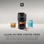 Nespresso Vertuo Pop Coffee Machine, Mango Yellow