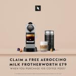 Nespresso KRUPS Citiz Silver Pod Coffee Machine