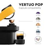Nespresso Vertuo Pop Coffee Machine, Mango Yellow