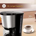 Aigostar Programmable Drip Coffee Maker 1.5L