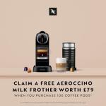 Nespresso Citiz Automatic Coffee Machine - Black