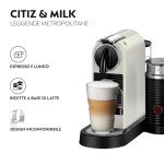 Nespresso Delonghi Citiz Capsule Machine - Cream White