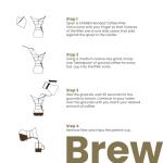 Chemex Unbleached Square Coffee Filters, 100 Count