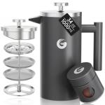 Coffee Gator 1L French Press - Double-Wall Insulated